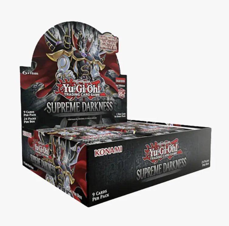 Display de boosters Yugioh Supreme Darkness